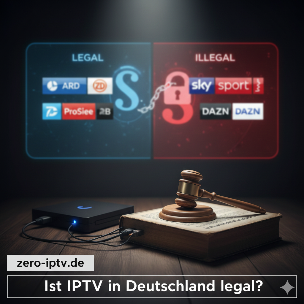 Die Kernfrage: Ist IPTV grundsätzlich legal?