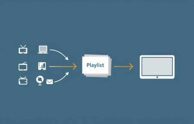 IPTV Playlist Erklärung mit Smartphone und Fernseher