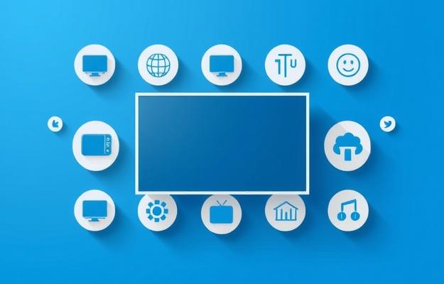 Ein IPTV-Player Interface auf einem Tablet