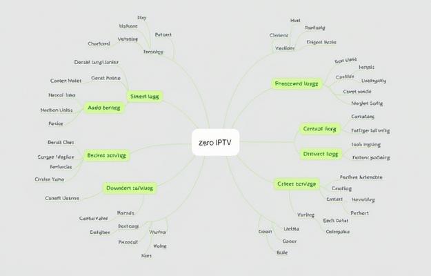 IPTV-App-Oberfläche auf Smartphone