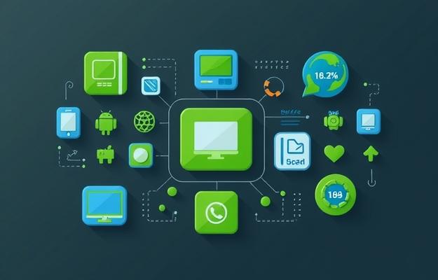 Zero-IPTV Benutzeroberfläche mit hoher Bildqualität