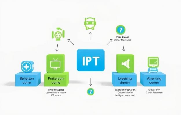 IPTV Benutzeroberfläche mit Echtzeit-Streaming