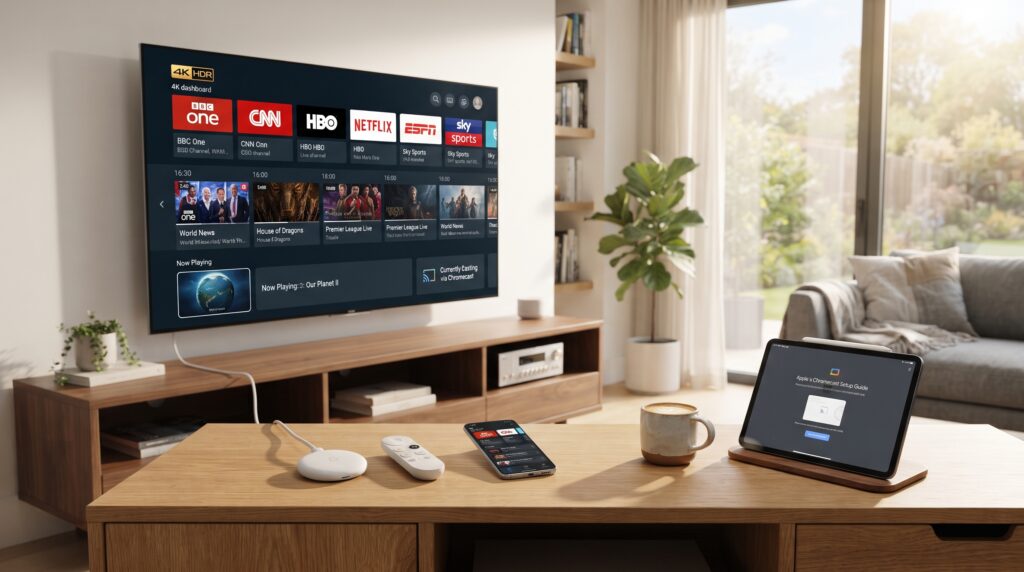 IPTV auf Chromecast