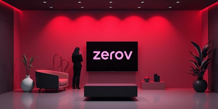 Minimalist 3D Illustration für IPTV auf PC – Premium Streaming ohne AV-Plug-in – Bestes IPTV-Anbieter Deutschland