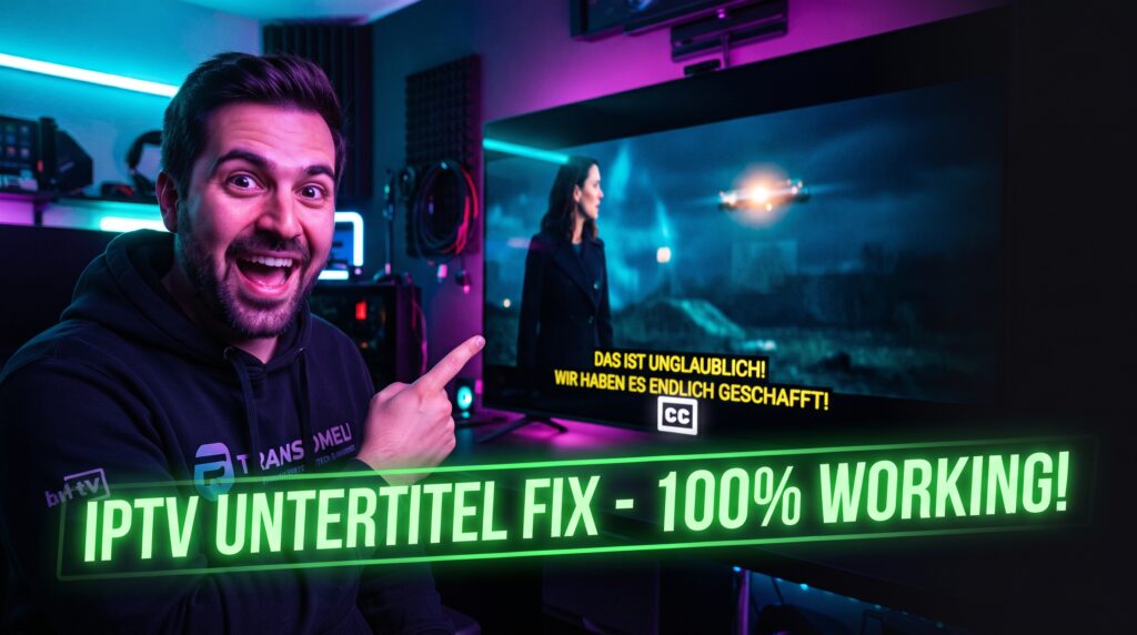 IPTV Untertitel einstellen